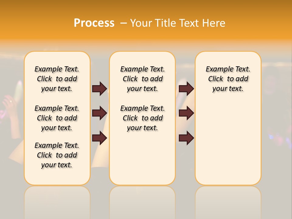 House Music Happy PowerPoint Template