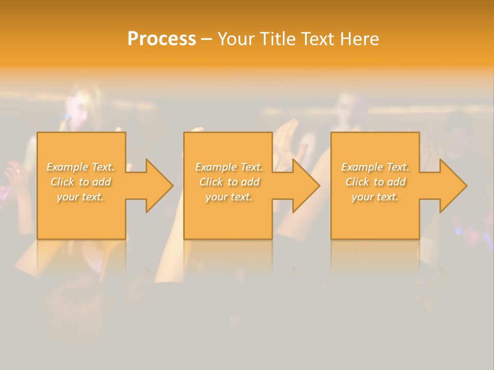House Music Happy PowerPoint Template