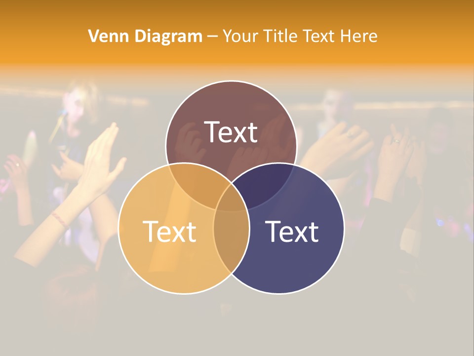 House Music Happy PowerPoint Template