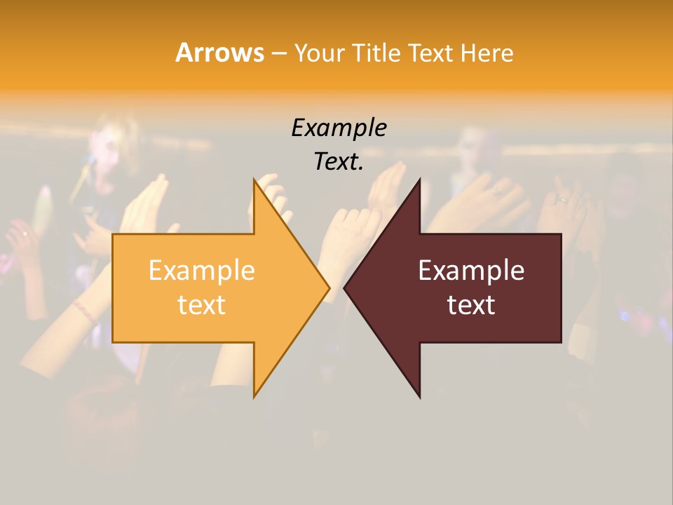 House Music Happy PowerPoint Template