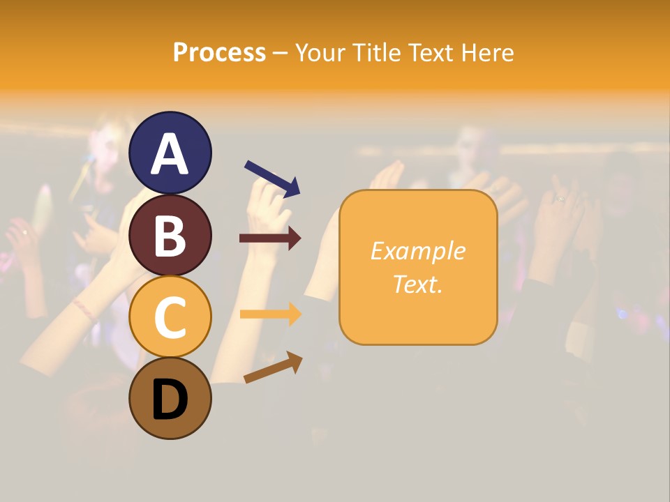 House Music Happy PowerPoint Template