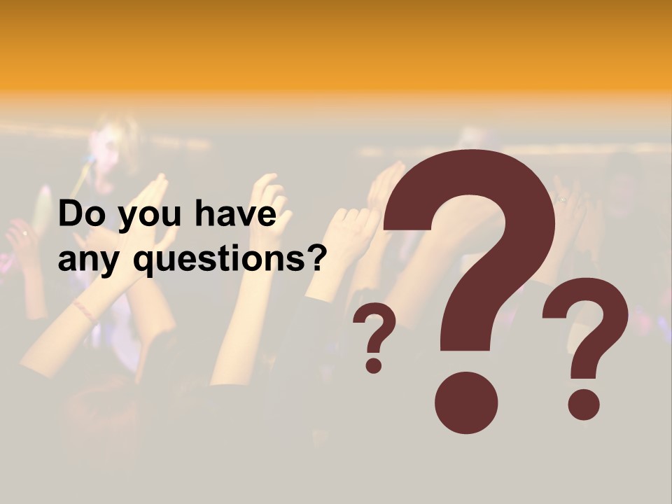 House Music Happy PowerPoint Template