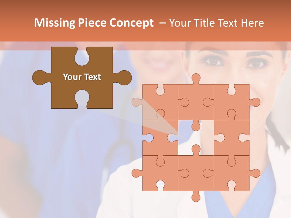 Colleagues Confident Job PowerPoint Template