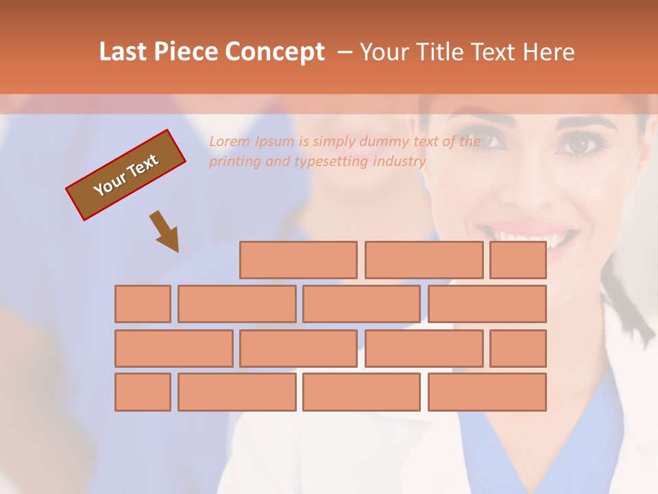 Colleagues Confident Job PowerPoint Template