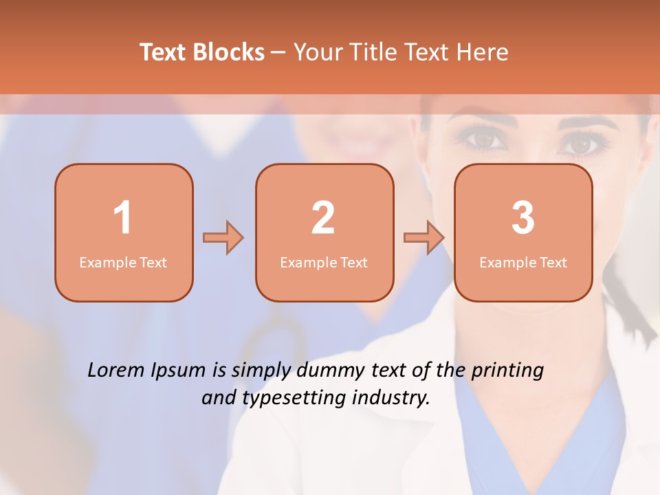 Colleagues Confident Job PowerPoint Template