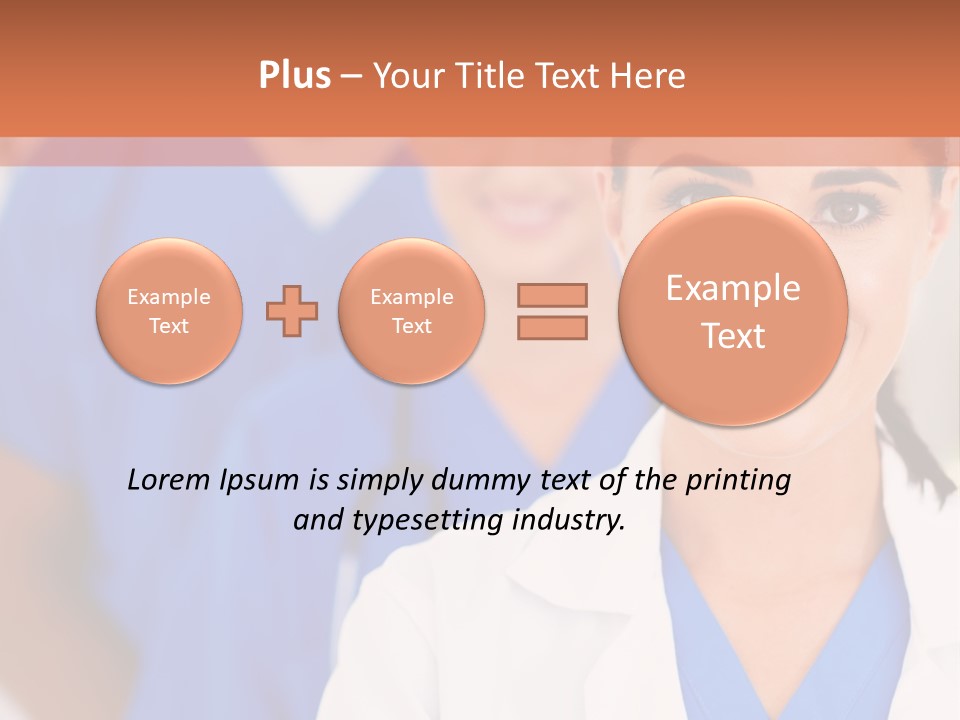 Colleagues Confident Job PowerPoint Template