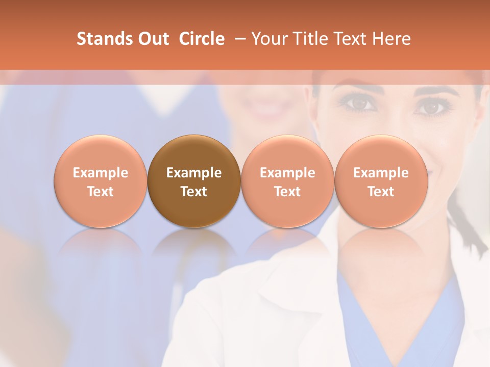 Colleagues Confident Job PowerPoint Template