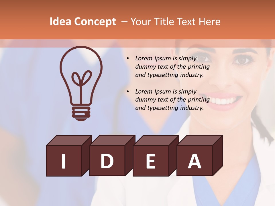 Colleagues Confident Job PowerPoint Template