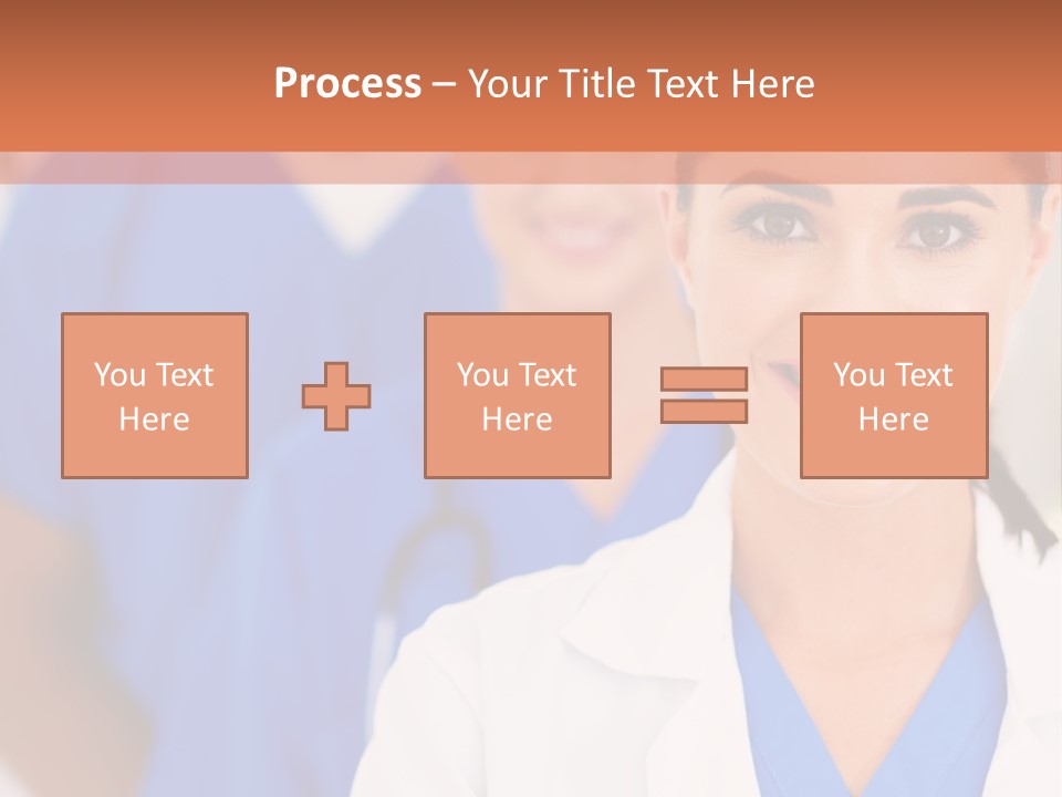 Colleagues Confident Job PowerPoint Template