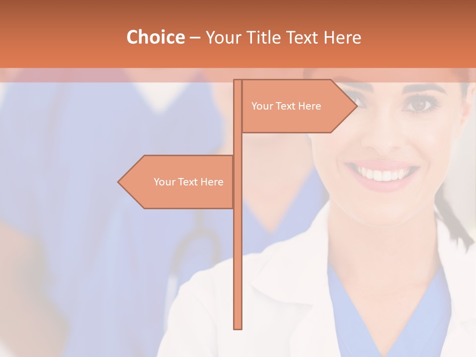 Colleagues Confident Job PowerPoint Template