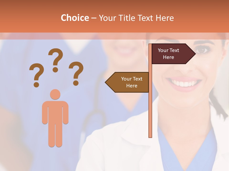 Colleagues Confident Job PowerPoint Template