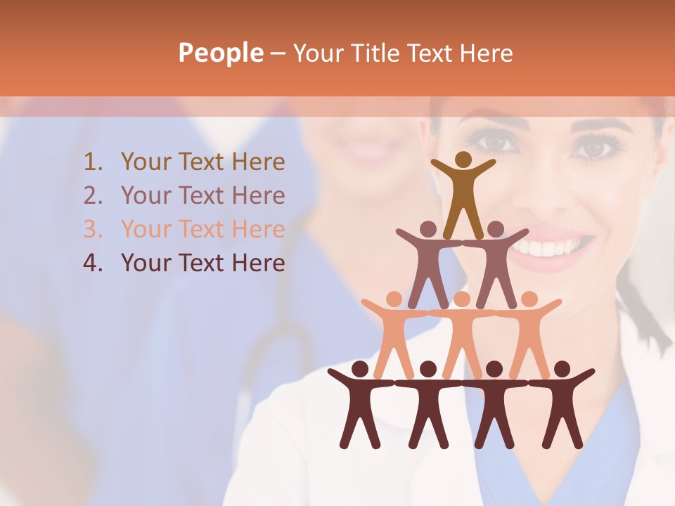 Colleagues Confident Job PowerPoint Template