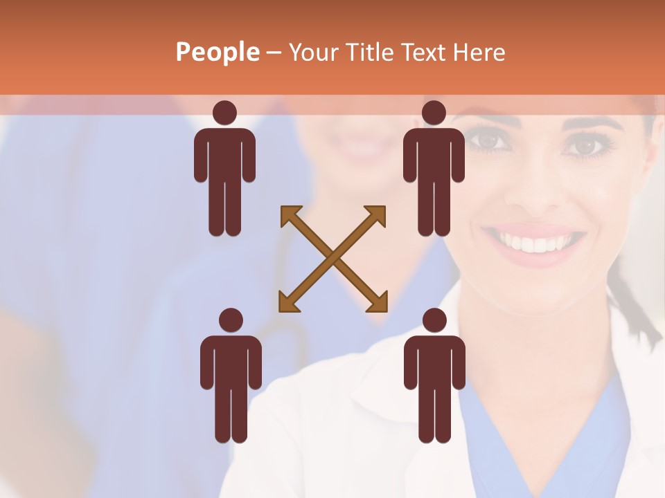 Colleagues Confident Job PowerPoint Template