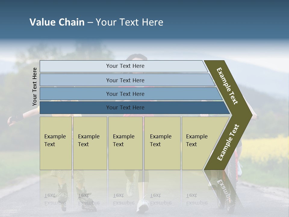 Child Women Horizontal PowerPoint Template