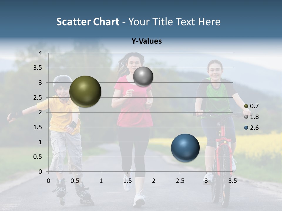 Child Women Horizontal PowerPoint Template