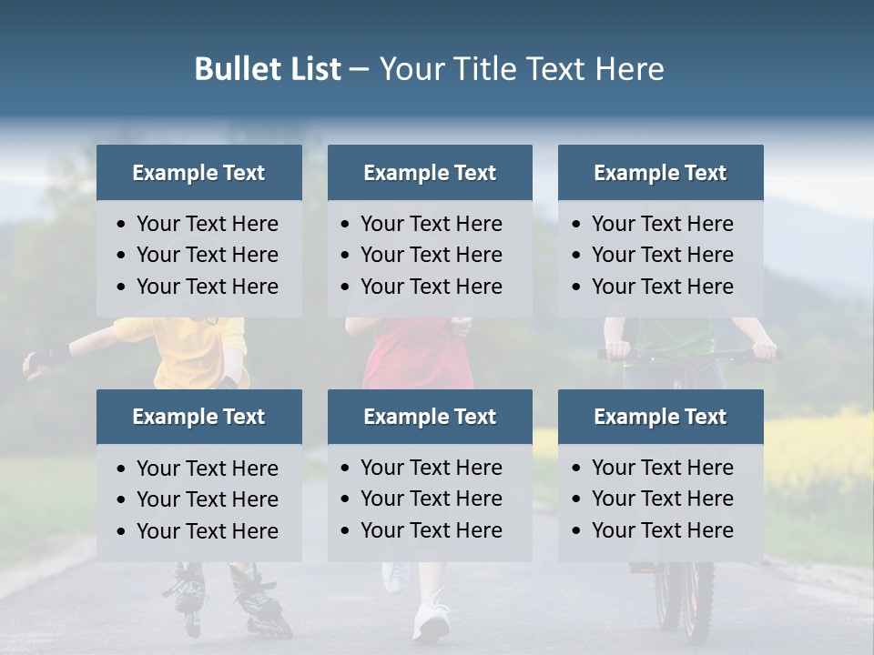 Child Women Horizontal PowerPoint Template