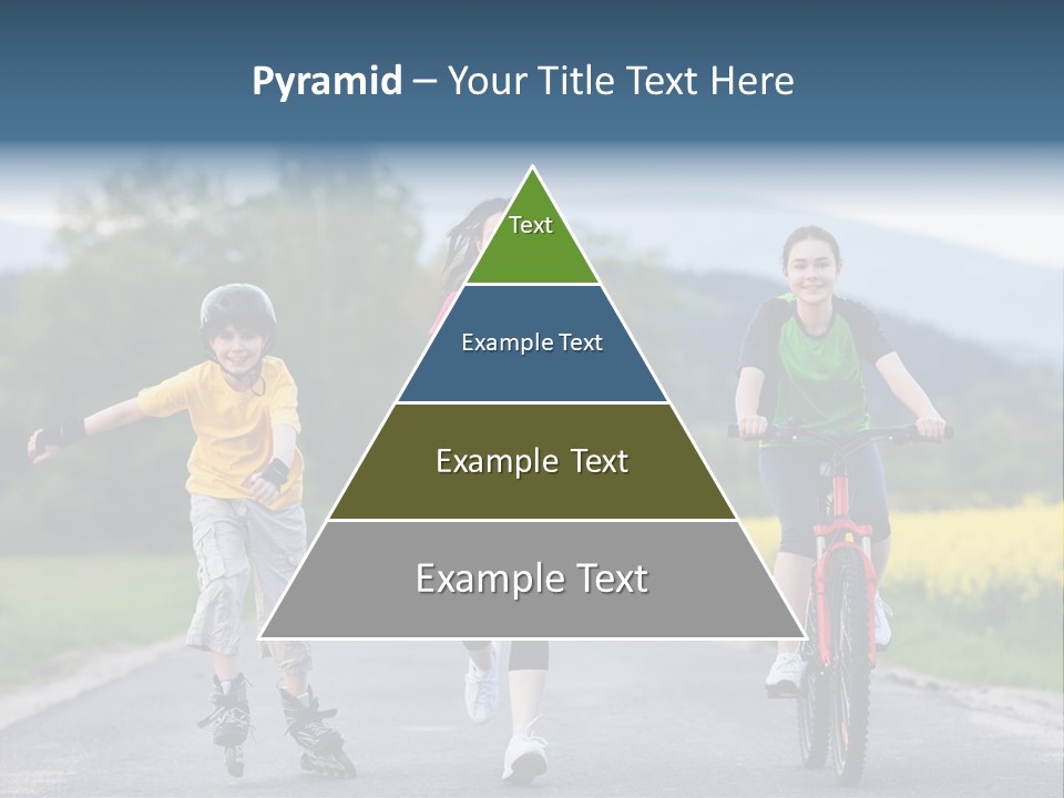 Child Women Horizontal PowerPoint Template