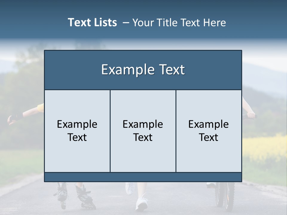 Child Women Horizontal PowerPoint Template