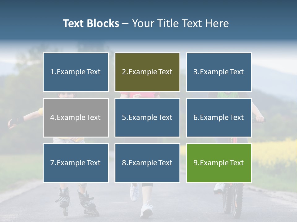 Child Women Horizontal PowerPoint Template