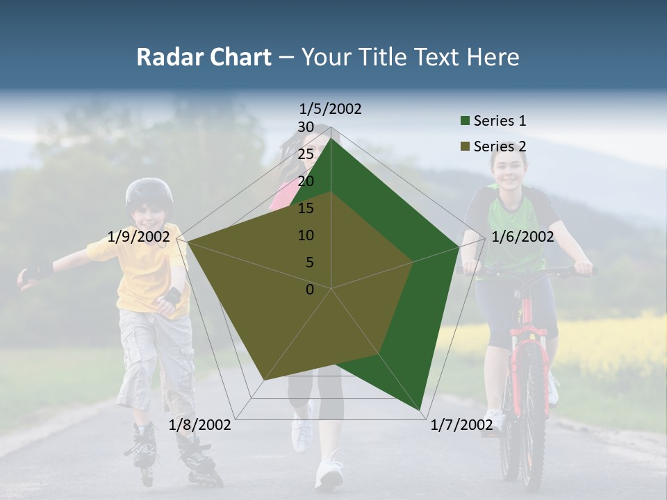 Child Women Horizontal PowerPoint Template