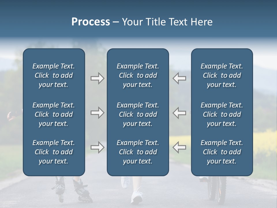 Child Women Horizontal PowerPoint Template