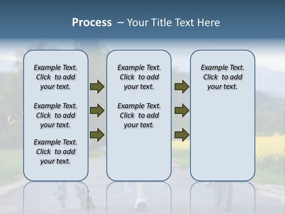 Child Women Horizontal PowerPoint Template