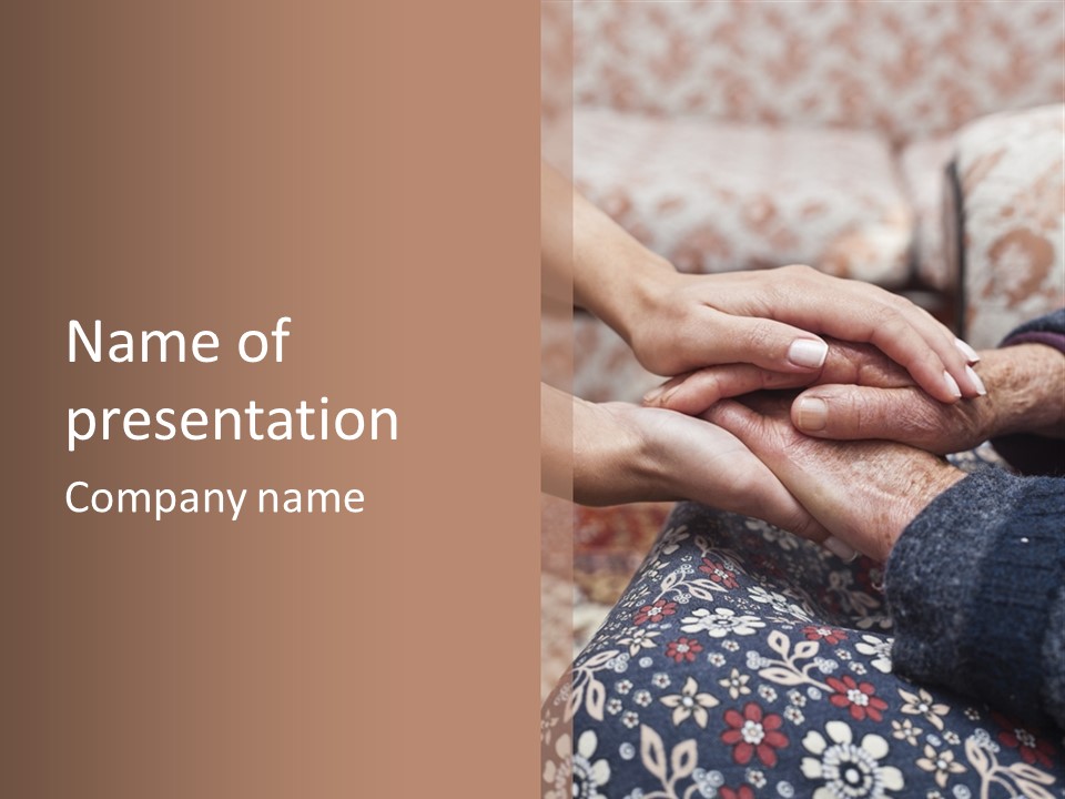 Multigeneration Family Friendship Two People PowerPoint Template