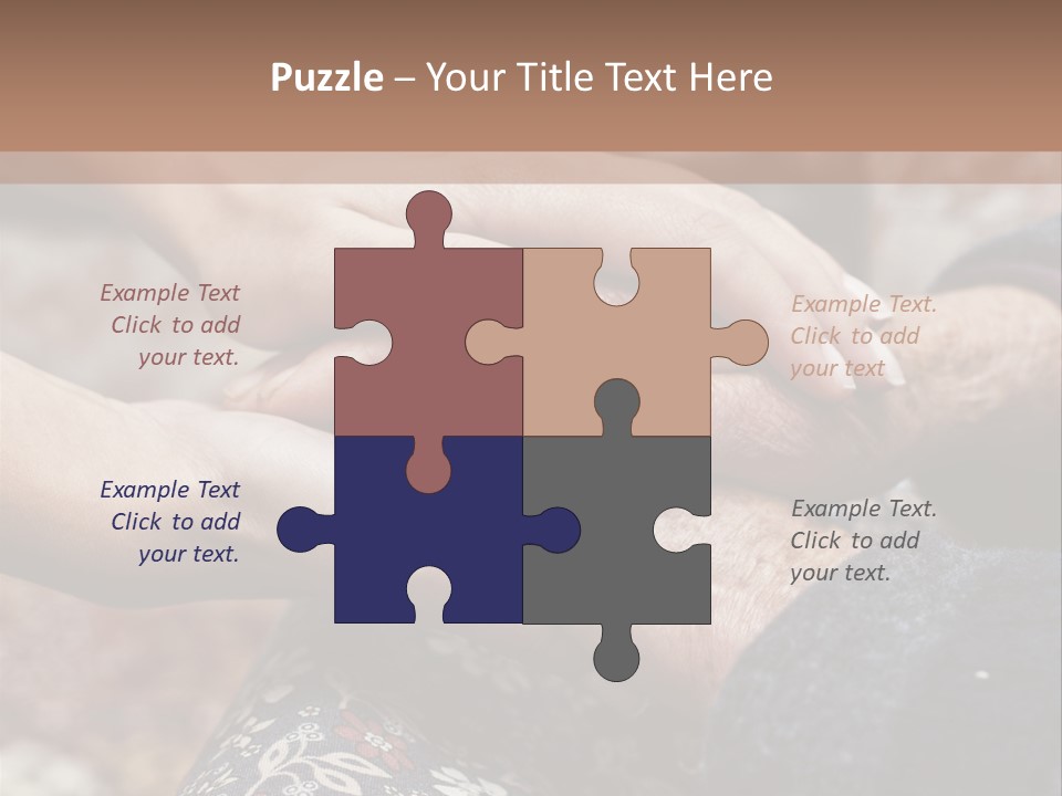 Multigeneration Family Friendship Two People PowerPoint Template