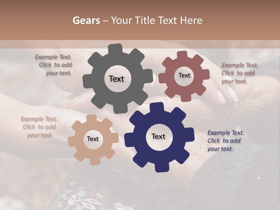 Multigeneration Family Friendship Two People PowerPoint Template