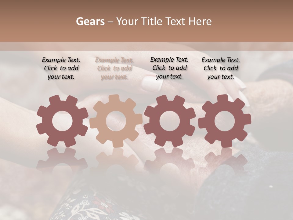 Multigeneration Family Friendship Two People PowerPoint Template