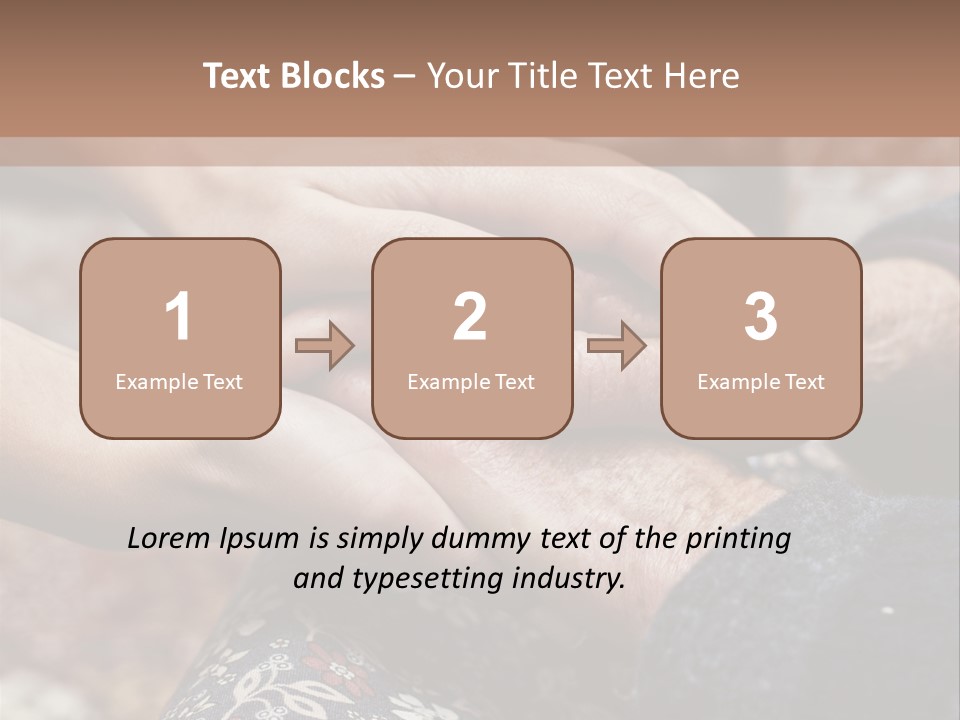 Multigeneration Family Friendship Two People PowerPoint Template