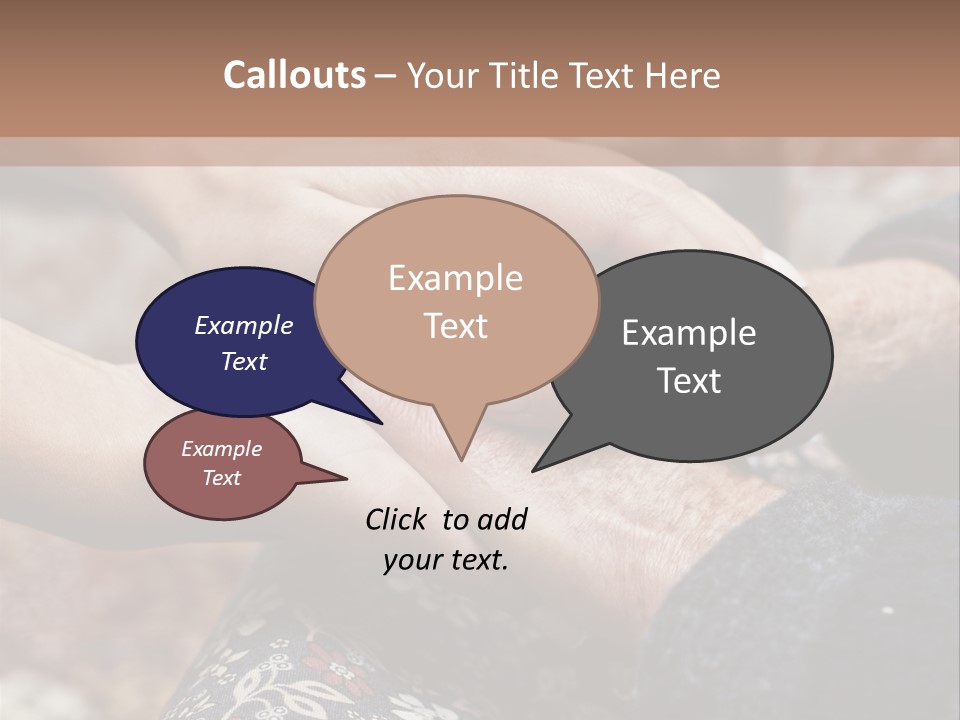 Multigeneration Family Friendship Two People PowerPoint Template