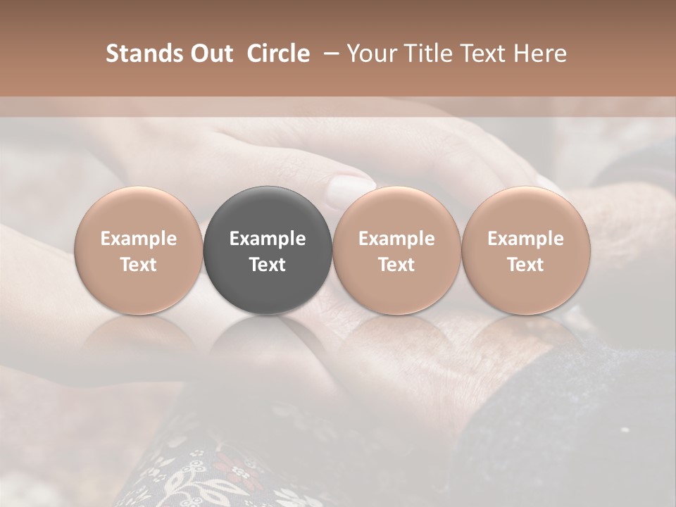 Multigeneration Family Friendship Two People PowerPoint Template