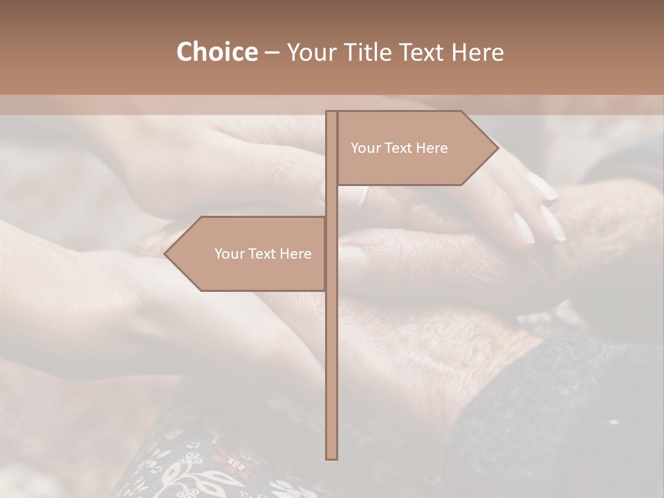 Multigeneration Family Friendship Two People PowerPoint Template