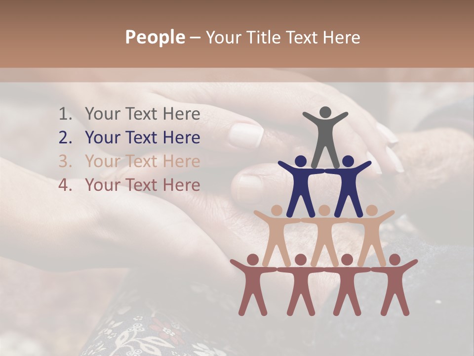 Multigeneration Family Friendship Two People PowerPoint Template