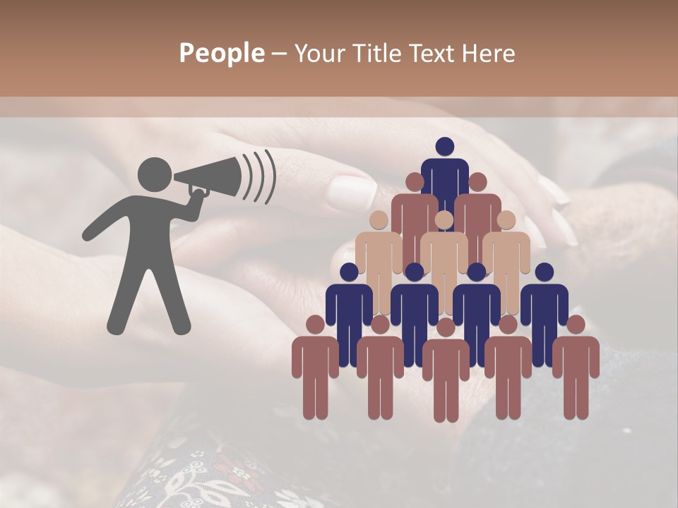 Multigeneration Family Friendship Two People PowerPoint Template