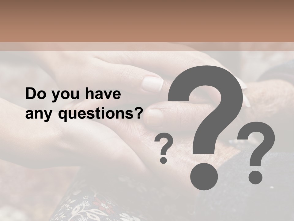 Multigeneration Family Friendship Two People PowerPoint Template