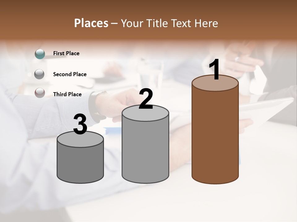 Technology Office Man PowerPoint Template