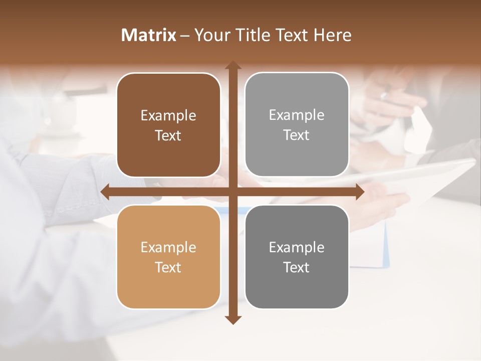 Technology Office Man PowerPoint Template