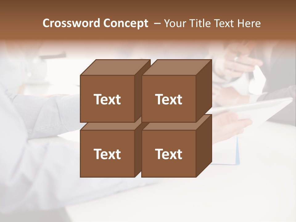 Technology Office Man PowerPoint Template
