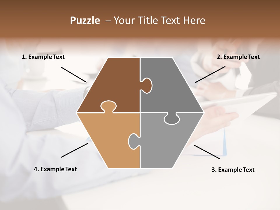 Technology Office Man PowerPoint Template