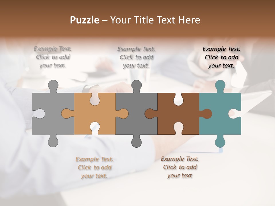 Technology Office Man PowerPoint Template