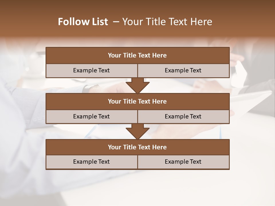 Technology Office Man PowerPoint Template