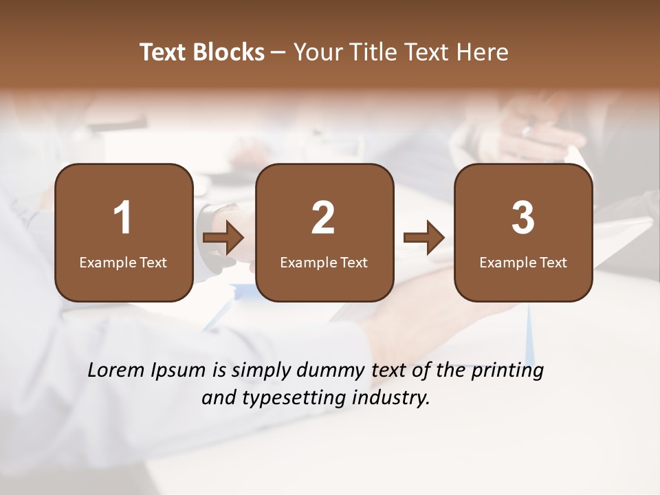 Technology Office Man PowerPoint Template