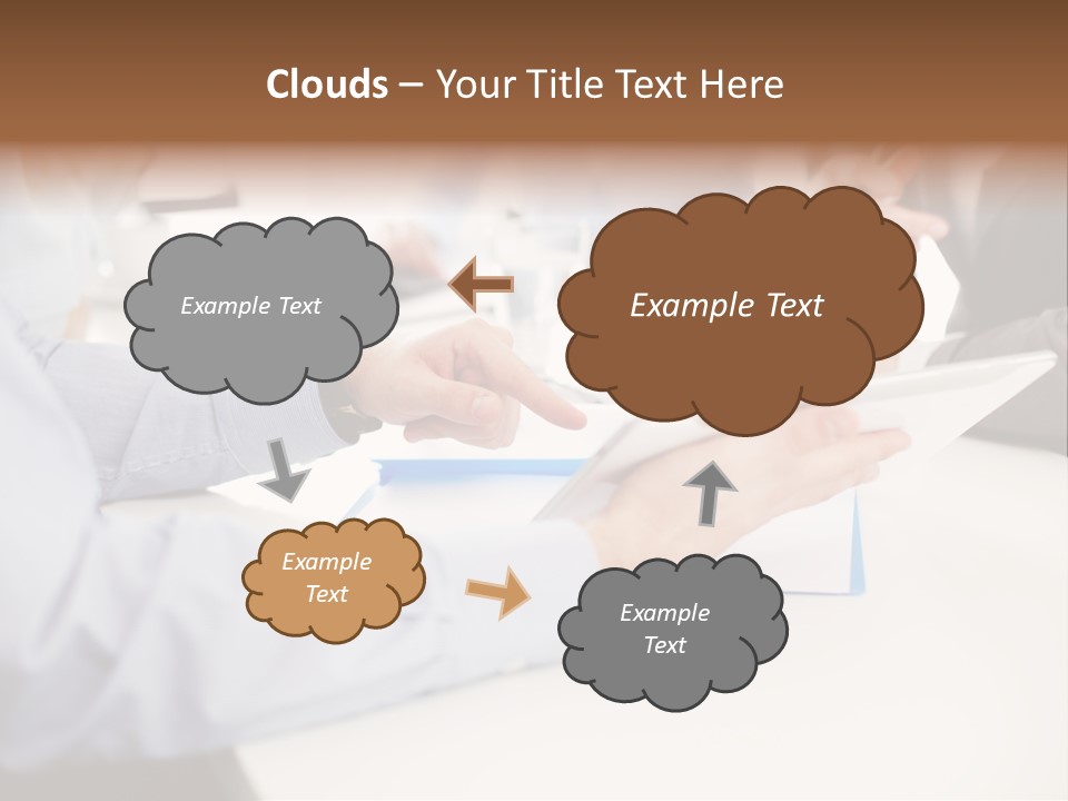 Technology Office Man PowerPoint Template