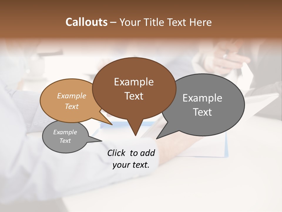 Technology Office Man PowerPoint Template