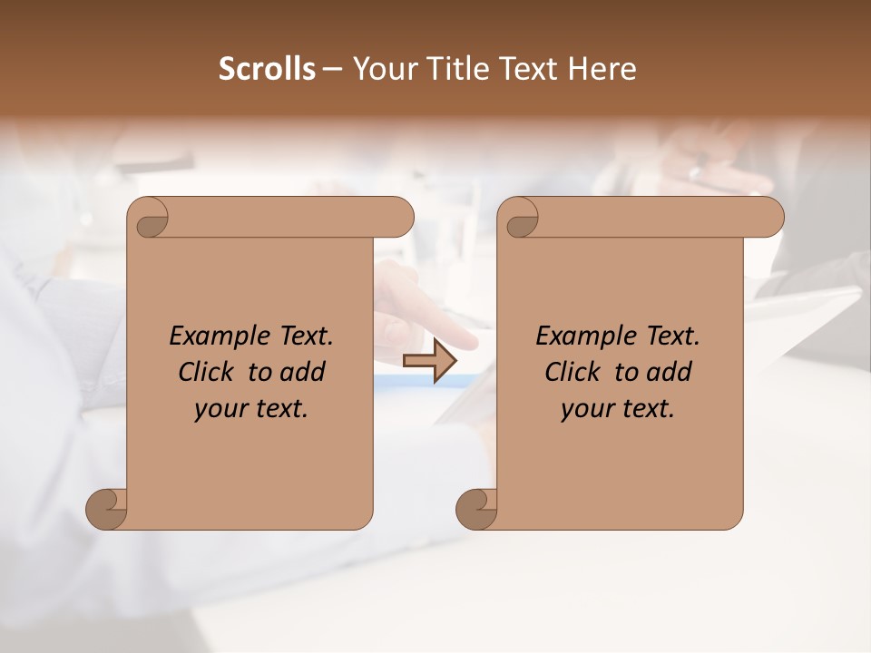 Technology Office Man PowerPoint Template