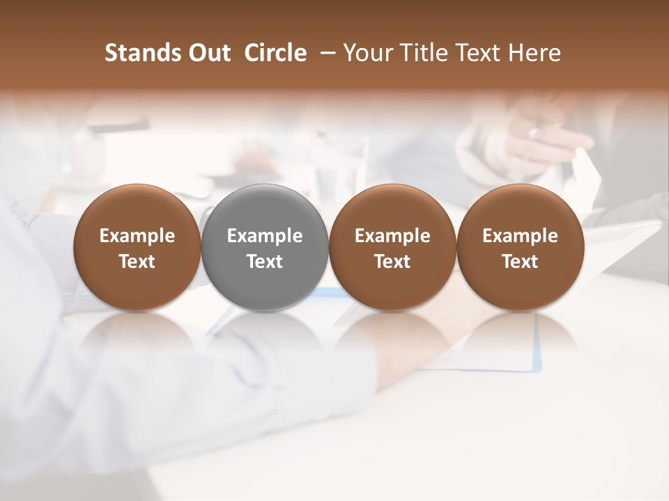 Technology Office Man PowerPoint Template