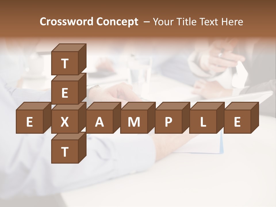 Technology Office Man PowerPoint Template