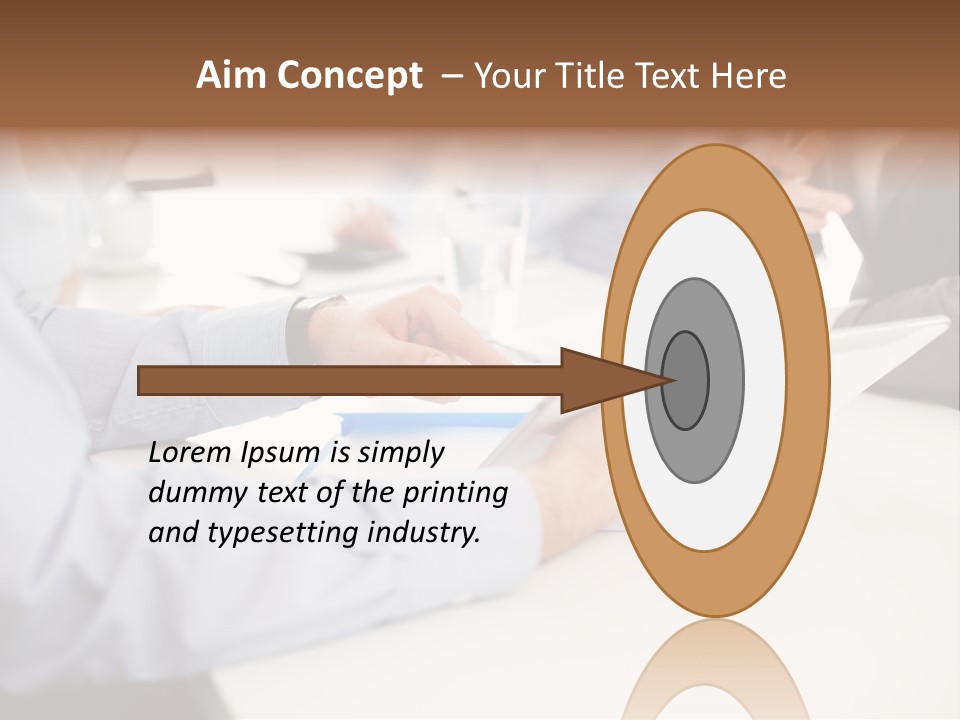 Technology Office Man PowerPoint Template